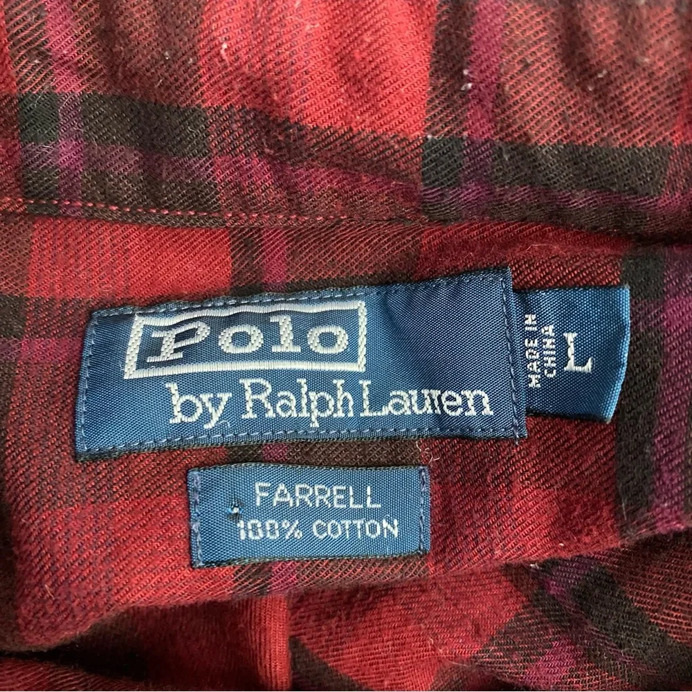 Polo Ralph Lauren Farrell Plaid Button Up Shirt
